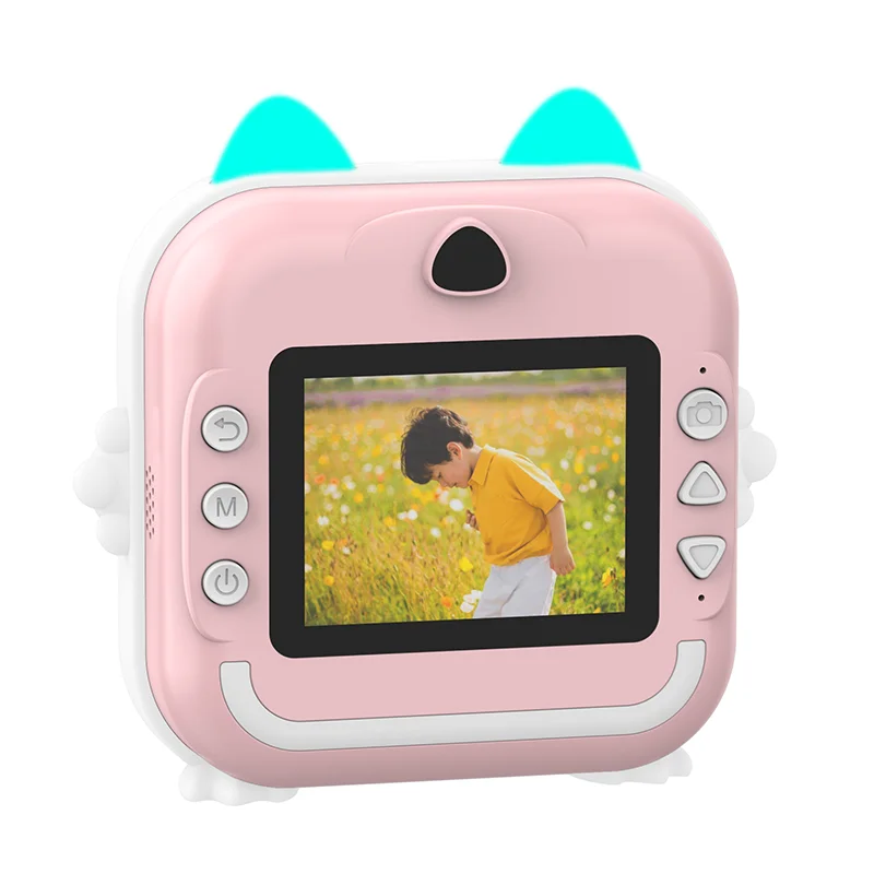 Mini Câmera Infantil com impressão