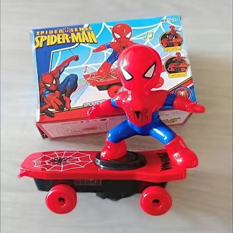 Marvel SpiderMan Skatista Elétrico